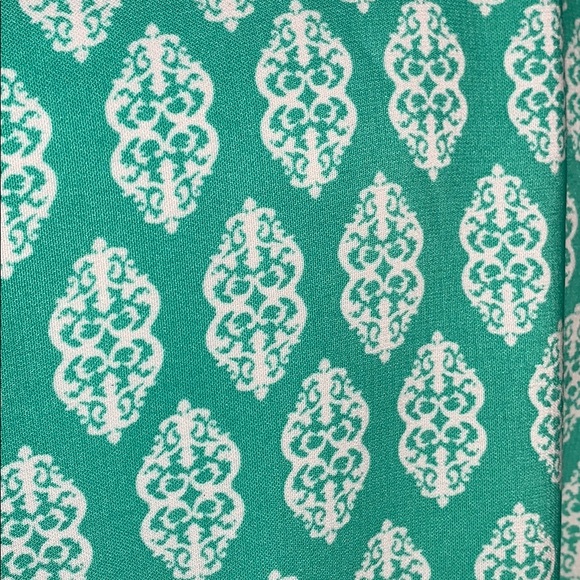 Kimono-multi colored geo print - Picture 6 of 8